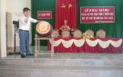 XÃ THUẬN MINH TỔ CHỨC LỄ KHAI GIẢNG TTHTCĐ VÀ TẬP                    HUẤN PHỔ BIẾN TUYÊN TRUYỀN KIẾN THỨC